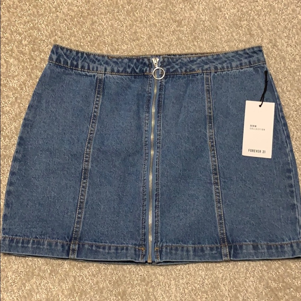 Denim skirt
